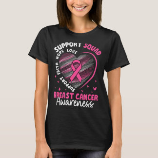 Suprt Squad Borstkanker Bewustzijn Hoop Liefde T-shirt