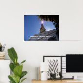 Sur ce rocher je construirai mon église Poster (Bureau à domicile)