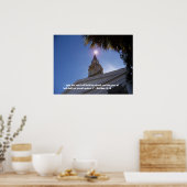 Sur ce rocher je construirai mon église Poster (Cuisine)