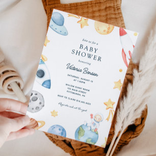 Sur cette invitation du Baby shower mondial