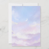 Sur Cloud 9 Fête des mariées Bingo Carte de jeu (Dos)