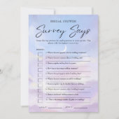 Sur Cloud 9 Fête des mariées Enquête Dit Carte De  (Devant)