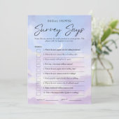 Sur Cloud 9 Fête des mariées Enquête Dit Carte De  (Debout devant)