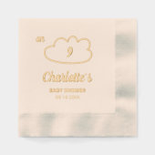 sur Cloud 9 Minimalist Elegant Baby shower (Recto)