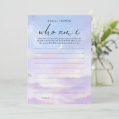 Sur Cloud 9 Qui Suis-Je Carte De Jeu De Fête des m (Debout devant)