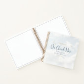 Sur Cloud Neuf Élégant livre d'hôtes de Fête des m (Intérieur)