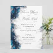 Sur Cloud Neuf Faire-part de mariage (Debout devant)