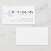 Sur la carte de marque (Devant / Derrière)