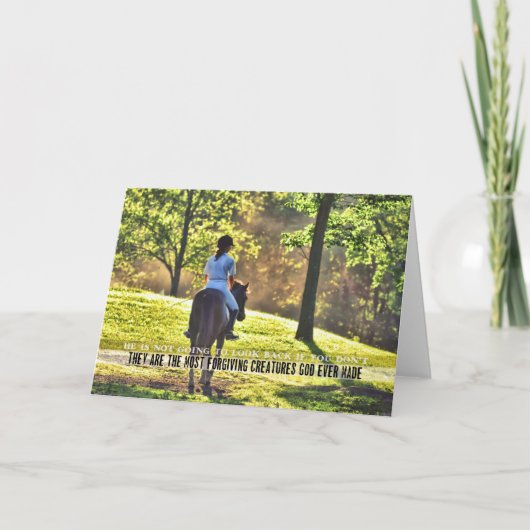 SUR LA Carte de voeux SHOWGROUNDS (Devant)