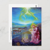 SUR LA CARTE POSTALE SEASHORE (Devant / Derrière)