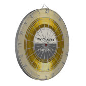 Sur la cible pour l'or - une cible record (Devant gauche)