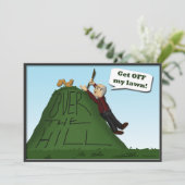 Sur la colline Invitations de fête d'anniversaire (Debout devant)