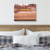Sur la copie de toile de perspective de dock de (Insitu(Chambre))