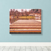 Sur la copie de toile de perspective de dock de (Insitu (Plancher de Bois))