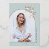 Sur La Courbe | Faire-part d'obtention du diplôme (Recto)