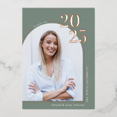 Sur La Courbe | Faire-part d'obtention du diplôme (Recto)