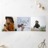 Sur la Faire-part Tri-Fold Graduate (Intérieur)