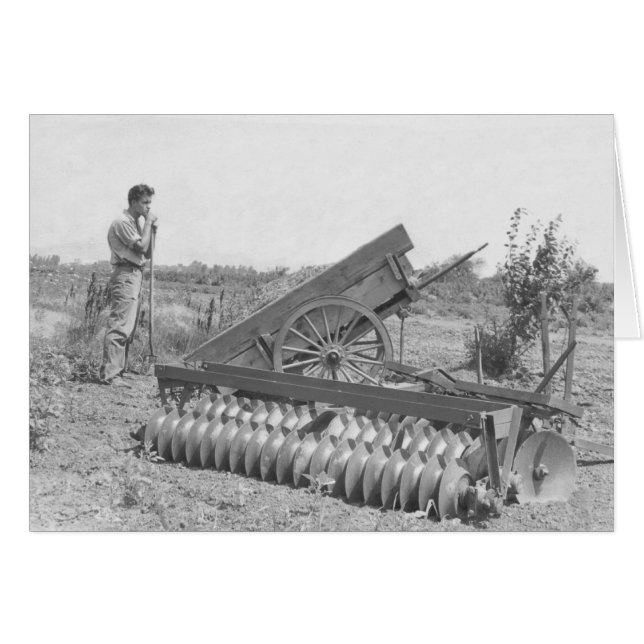Sur la ferme dans les années 40 (Devant horizontal)