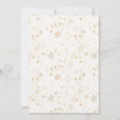 Sur la lune Invitation Baby shower lunaire (Dos)