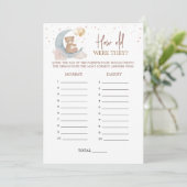 Sur la Lune Quel âge avaient-ils Carte de jeu (Debout devant)