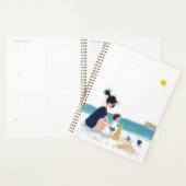 Sur la plage (Devant avec enveloppe)