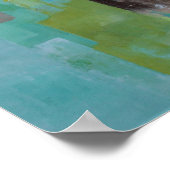 Sur la plage 18 x 24 Poster (Coin)