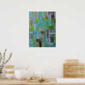 Sur la plage 18 x 24 Poster (Cuisine)