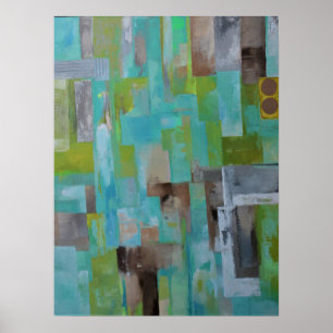 Sur la plage 18 x 24 Poster