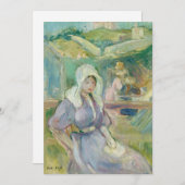 Sur La Plage à Portrieux | Berthe Morisot (Voorkant / Achterkant)