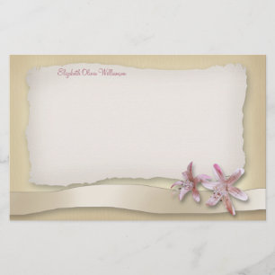 Sur la plage Mariage ~ papeterie horizontale