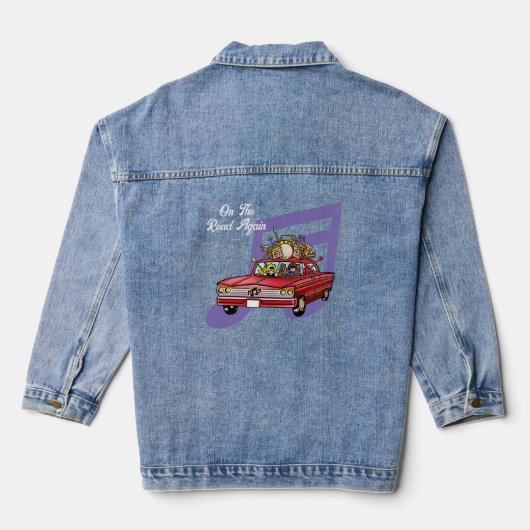 Sur la route de nouveau Denim Jacket (Verso)