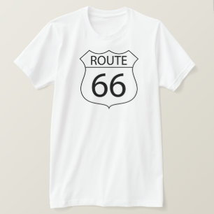 Sur la route de nouveau -USA T-Shirt -Route66-Cust