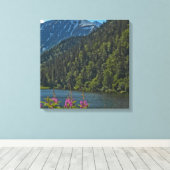 Sur la route de Seward Alaska - Une impression de (Insitu (Plancher de Bois))