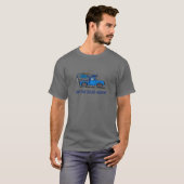Sur la route encore, vieux camper, T-Shirt (Devant entier)