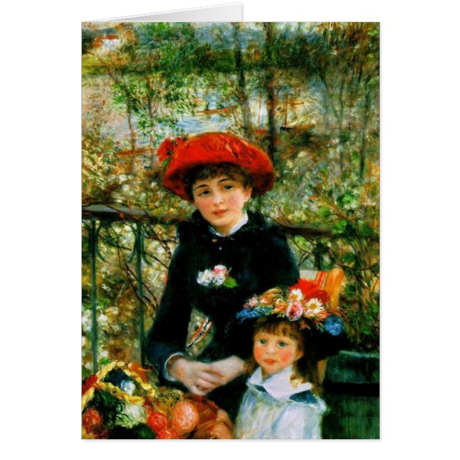 Sur la terrasse de Renoir (Devant)