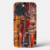 Sur l'ancien coque iphone Firetruck OtterBox (Verso)