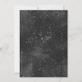 Sur le Baby shower de la Lune Invitation neutre (Dos)