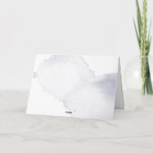 Sur le baby shower des fleurs de lune merci (Dos)