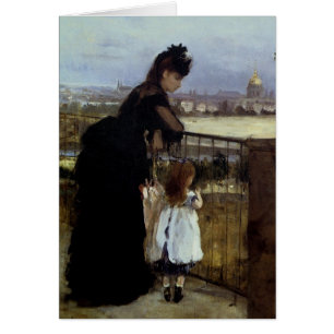 Sur le balcon par Berthe Morisot