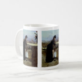 Sur le balcon par Berthe Morisot Coffee Mug (Devant gauche)