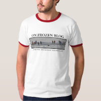 Sur le blog congelé - T-shirt de bannière