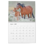 Sur le calendrier aimable d'animaux de basse-cour (Mar 2027)