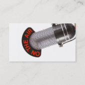 Sur le carte de visite d'air (Dos)