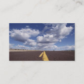 Sur le carte de visite de route (Dos)