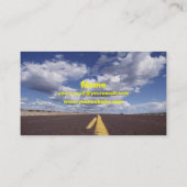 Sur le Carte de visite routier (Dos)