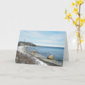 Sur le chemin à la carte de note de point de (Fleur jaune)