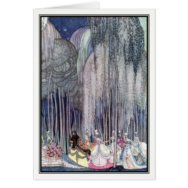 Sur le chemin à la danse par Kay Nielsen (Devant)