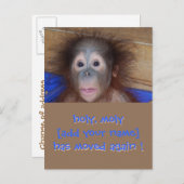 Sur le déplacement du nouveau Faire-part d'adresse (Devant / Derrière)