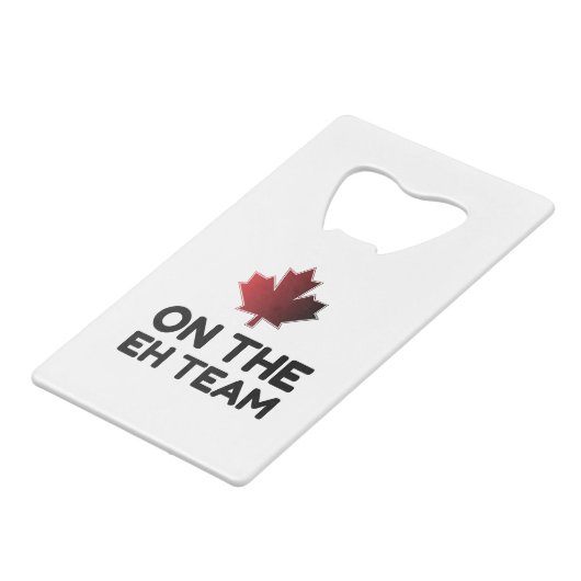 Sur Le Eh Équipe Canada Drôle (Devant Angle)