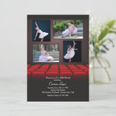 Sur le grand écran 4 Invitation photo (Debout devant)